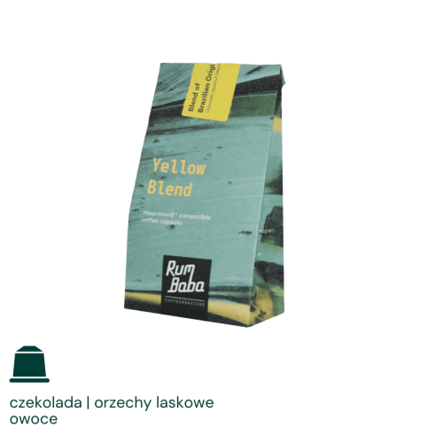 Rum Baba Coffee Capsules - Yellow Blend 10 sztuk | CoffeeLove