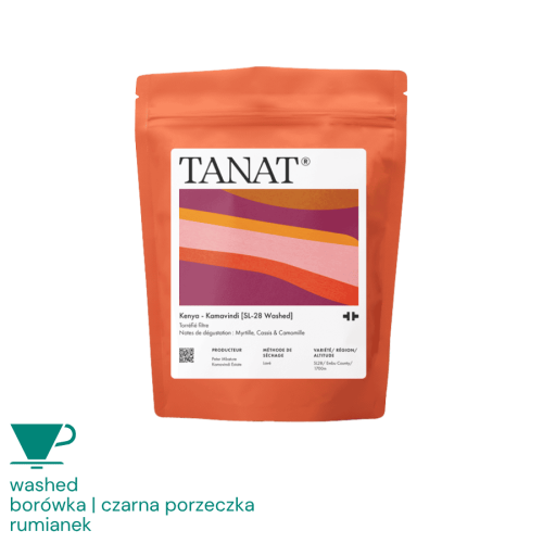 Tanat Coffee Kenia Kamavindi [SL-28 Washed] filter 200 g | CoffeeLove