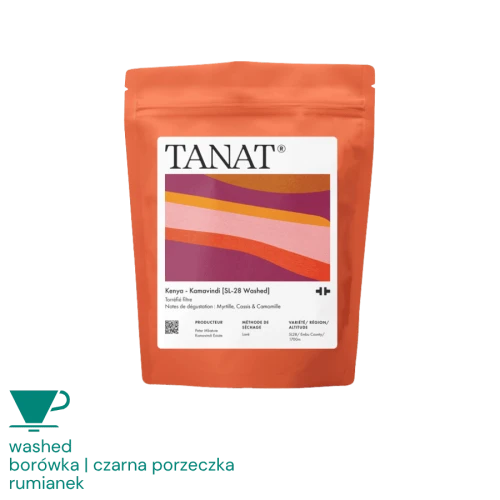 Tanat Coffee Kenia Kamavindi [SL-28 Washed] filter 200 g