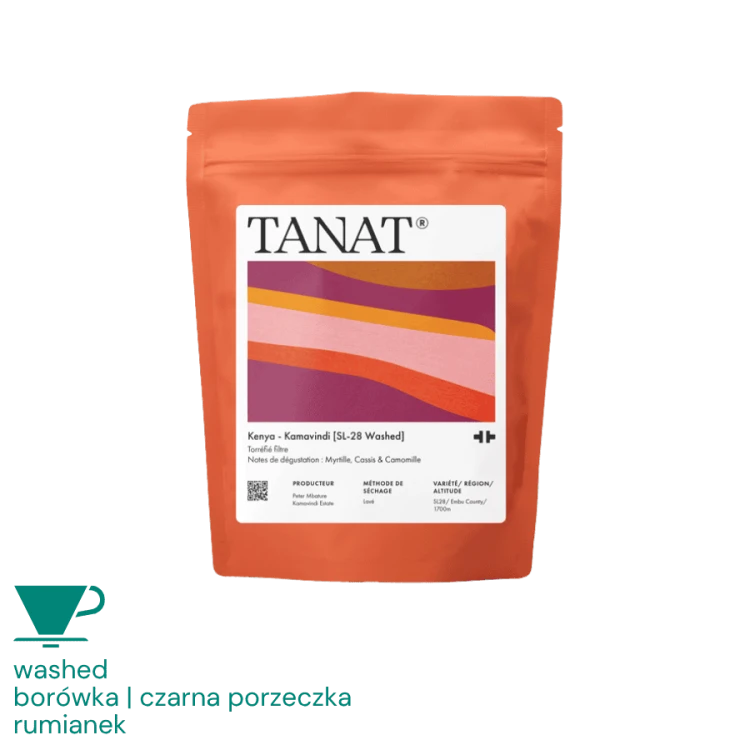 Tanat Coffee Kenia Kamavindi [SL-28 Washed] filter 200 g | CoffeeLove