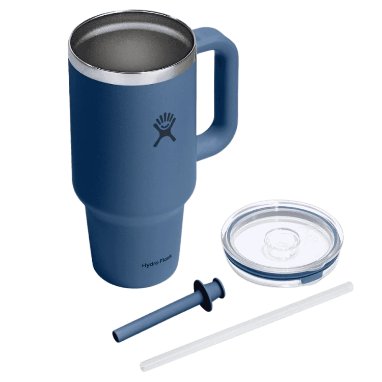 Hydro Flask All Around Travel Tumbler (946 ml) Harbor Blue | CoffeeLove