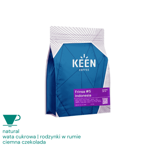 Keen Coffee Indonesia Frinsa filtr 250 g | CoffeeLove
