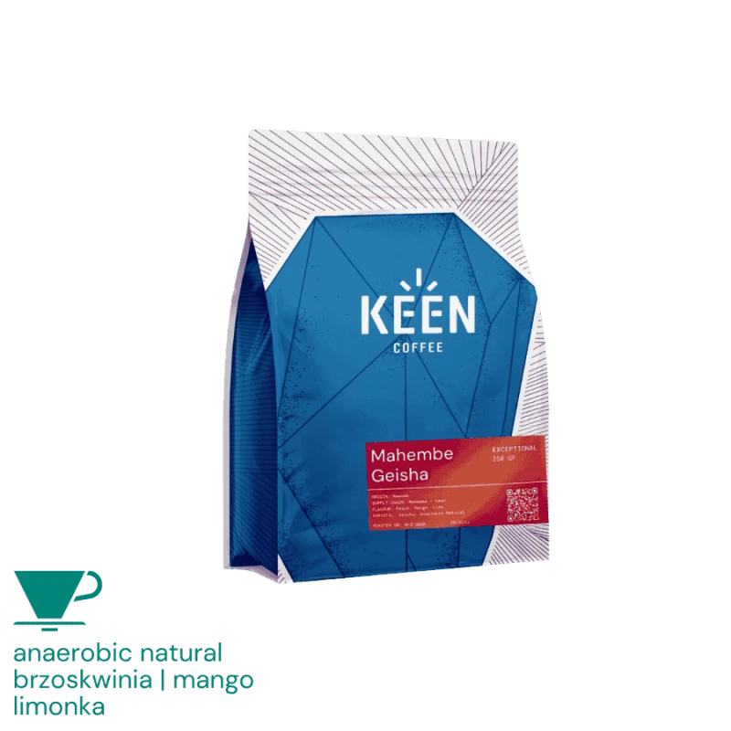 Keen Coffee Rwanda Mahembe Geisha filter 150 g | CoffeeLove