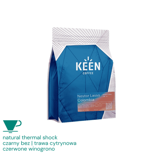 Keen Coffee Kolumbia Nestor Lasso filter 150 g | CoffeeLove