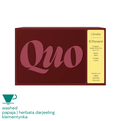 Quo Kolumbia Finca El Porvenir Papayo filter 200 g