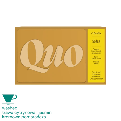 Quo Kolumbia Finca La Fuente Sidra filter 200 g