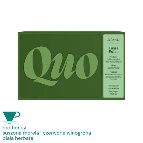 Quo Indonezia Frinsa Estate filter 200 g | CoffeeLove