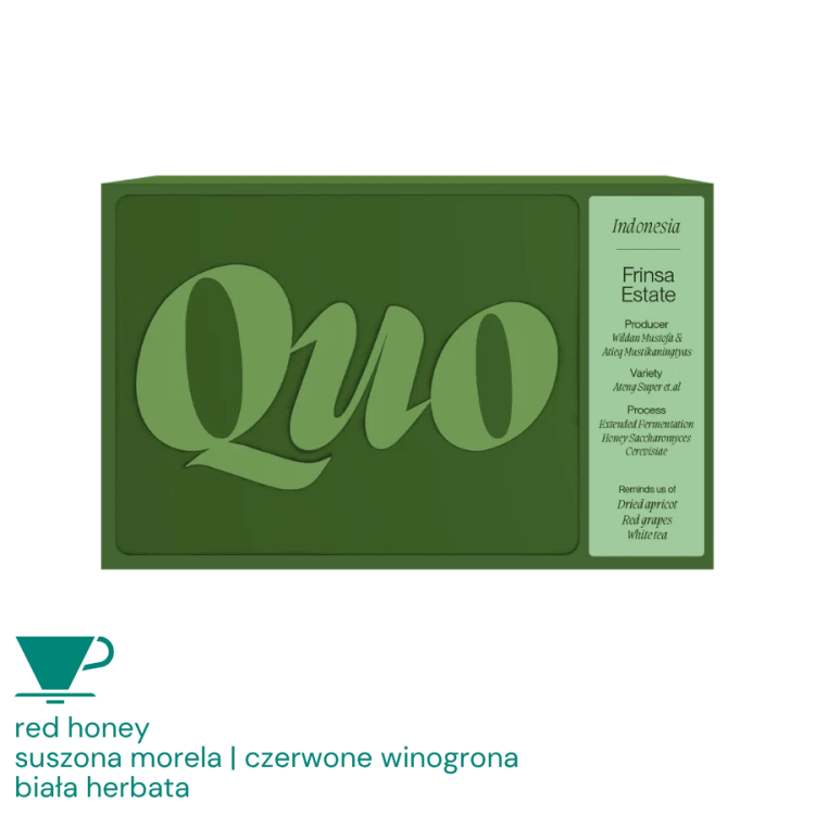 Quo Indonezia Frinsa Estate filter 200 g | CoffeeLove
