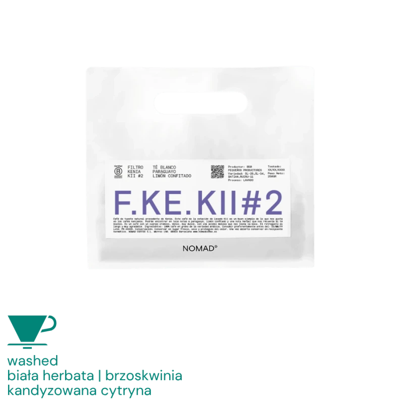 Nomad Coffee Kenia Kii#2 filter 250 g | CoffeeLove