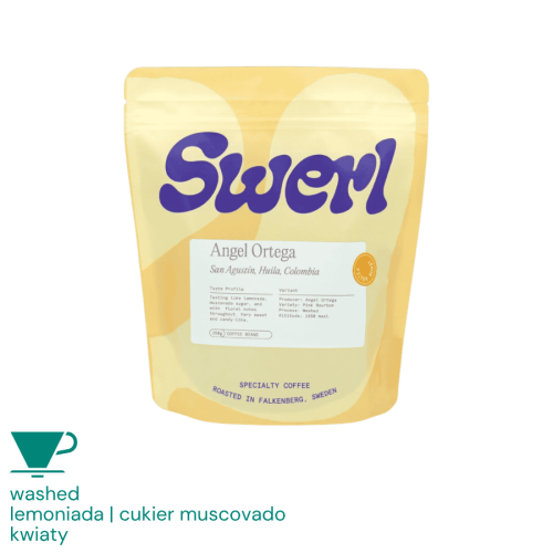 Swerl Coffee Kolumbia Angel Ortega filter 250 g | CoffeeLove