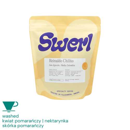 Swerl Coffee Kolumbia Reinaldo Chilito filter 250 g | CoffeeLove