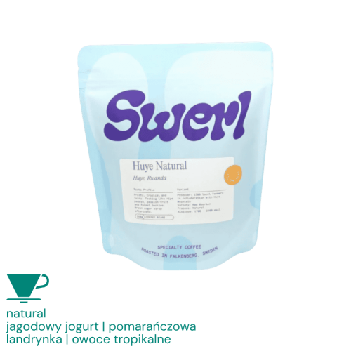Swerl Coffee Rwanda Huye filter 250 g | CoffeeLove