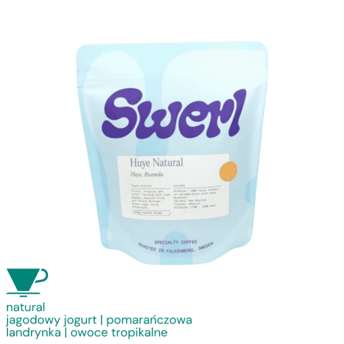 Swerl Rwanda Huye Natural filter 250 g