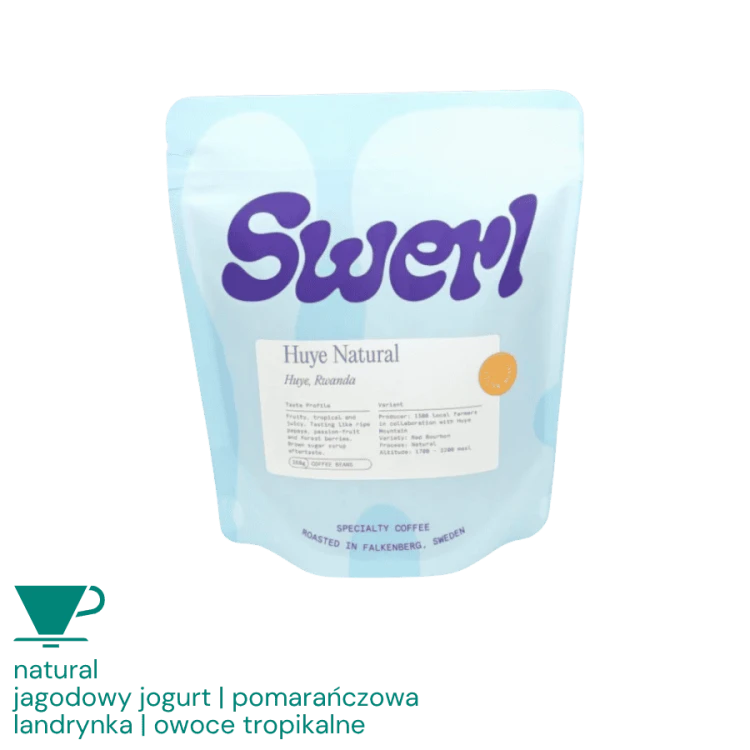 Swerl Coffee Rwanda Huye filter 250 g | CoffeeLove