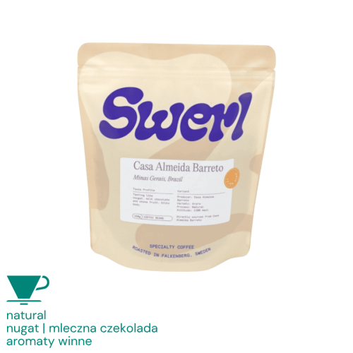 Swerl Brazylia Casa Almeida Barreto filter 250 g | CoffeeLove