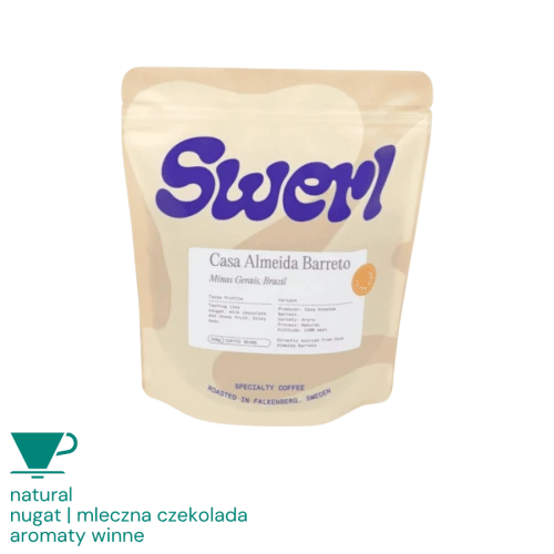 Swerl Brazylia Casa Almeida Barreto filter 250 g