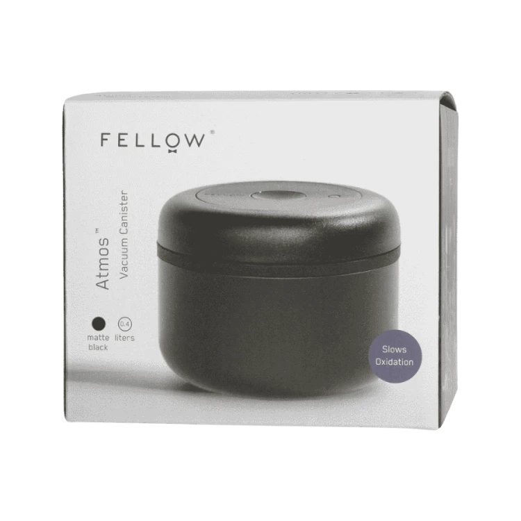 Fellow Atmos Pojemnik próżniowy 0,4 l czarny | CoffeeLove