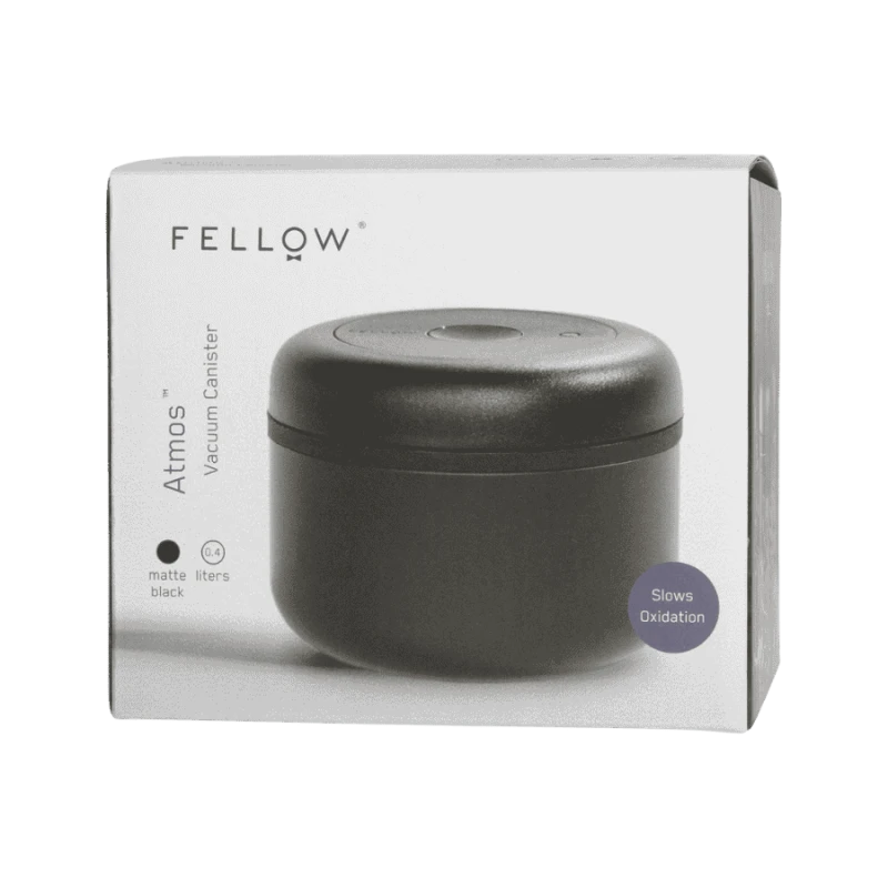 Fellow Atmos Pojemnik próżniowy 0,4 l czarny | CoffeeLove