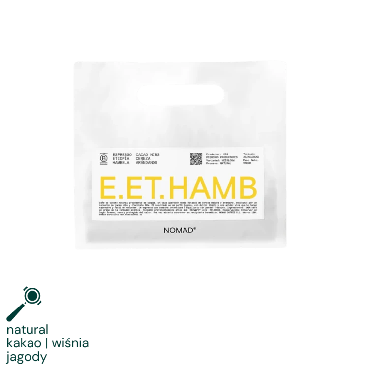 Nomad Coffee Etiopia Hambela 250 g | CoffeeLove