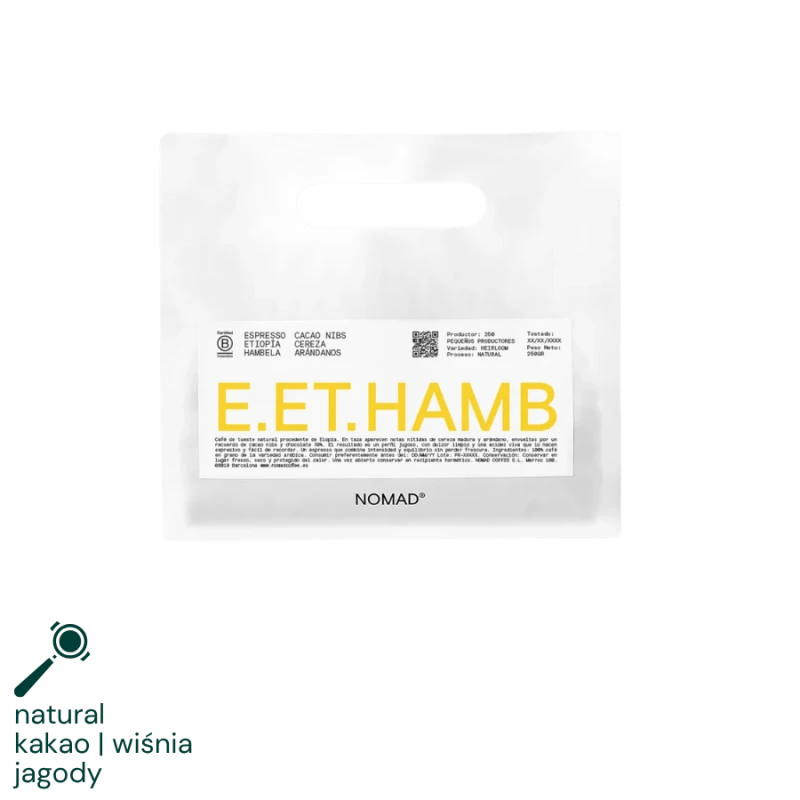 Nomad Coffee Etiopia Hambela 250 g | CoffeeLove