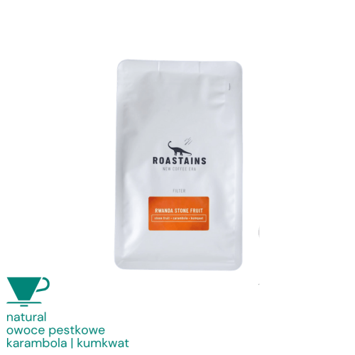 Roastains Rwanda Stone Fruit filter 250 g | CoffeeLove