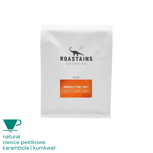 Roastains Rwanda Stone Fruit filter 1 kg | CoffeeLove