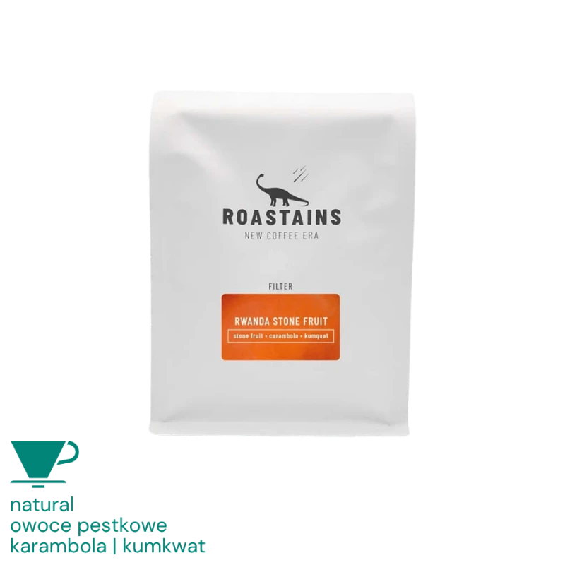 Roastains Rwanda Stone Fruit filter 1 kg | CoffeeLove