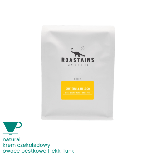 Roastains Gwatemala Mi Loco filtr 250 g | CoffeeLove