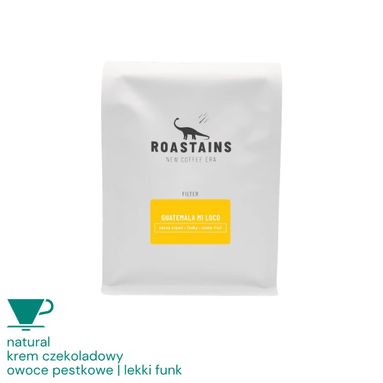 Roastains Gwatemala Mi Loco filtr 250 g | CoffeeLove