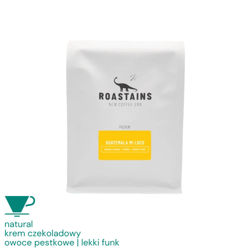 Roastains Gwatemala Mi Loco filtr 250 g | CoffeeLove