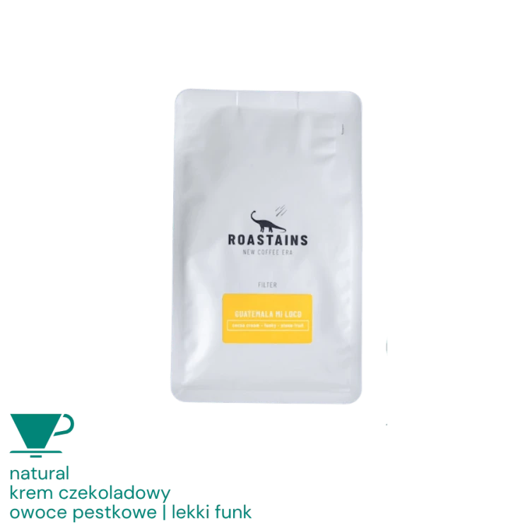 Roastains Gwatemala Mi Loco filtr 250 g | CoffeeLove