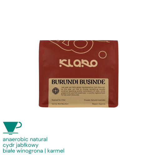 Klaro Burundi Businde filter 200 g
