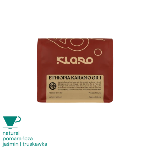 Klaro Etiopia Karamo Gr.1  filter 250 g