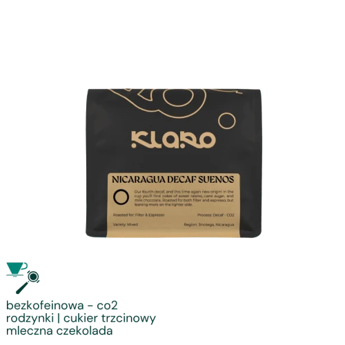 Klaro Nikaragua Decaf Suenos 250 g