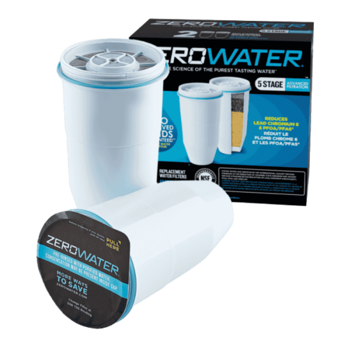 ZeroWater – zestaw filtrów wymiennych 5-stopniowych (2 szt.) | CoffeeLove
