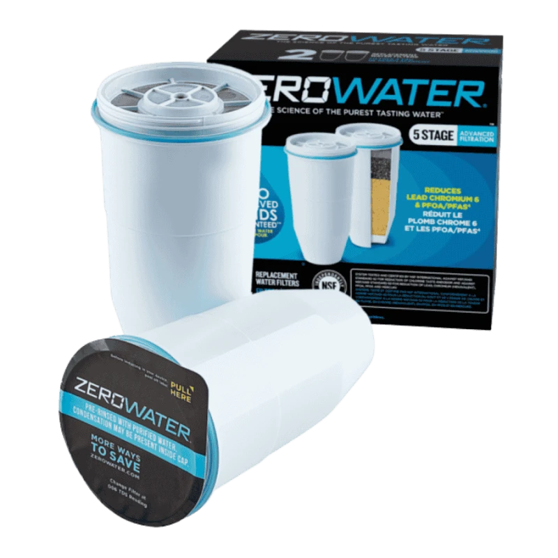 ZeroWater – zestaw filtrów wymiennych 5-stopniowych (2 szt.) | CoffeeLove