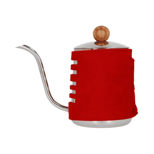 Barista Space Red czajnik w czerwonej osłonce