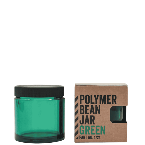 Comandante Polymer-Glass Bean Jar 40g zielony | CoffeeLove
