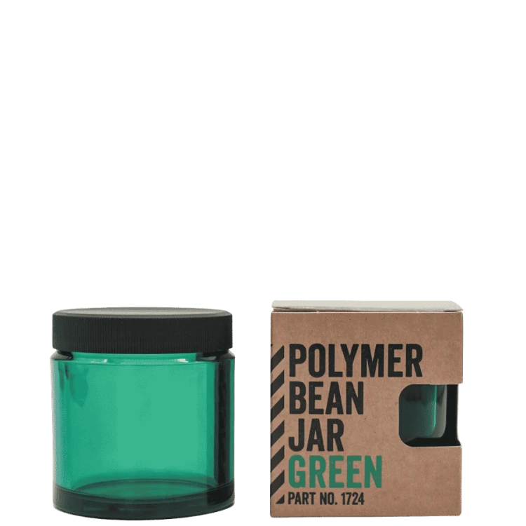 Comandante Polymer-Glass Bean Jar 40g zielony | CoffeeLove