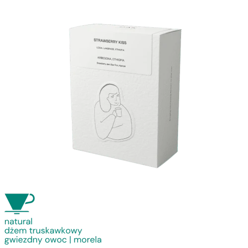 DAK Etiopia Strawberry Kiss filter 250 g