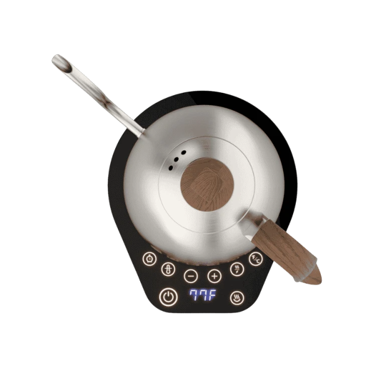 Brewista Artisan Variable Temperature Kettle Srebrny 1l Czajnik elektryczny | CoffeeLove
