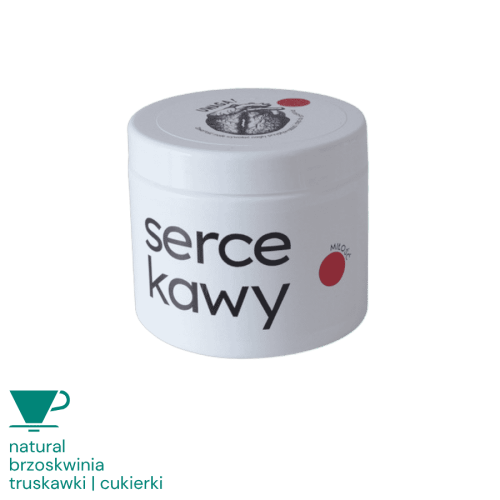 Serce Kawy Etiopia Miłość | CoffeeLove