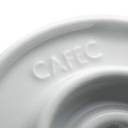Cafec Arita Ware Flower Dripper Magnolia White 01 | CoffeeLove