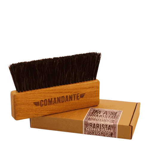 Comandante Barista Brush #2 szczotka z drewna buku i naturalnego włosia