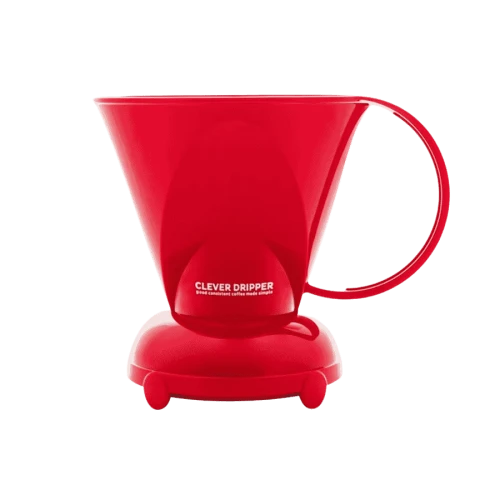 Clever Dripper zaparzacz do kawy czerwony L 500 ml + 100 filtrów