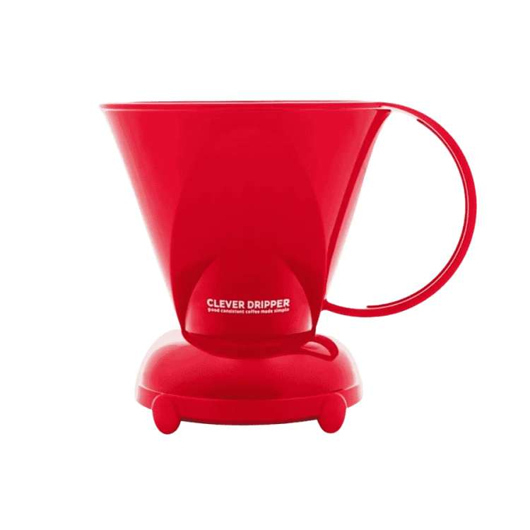 Clever Dripper czerwony | CoffeeLove