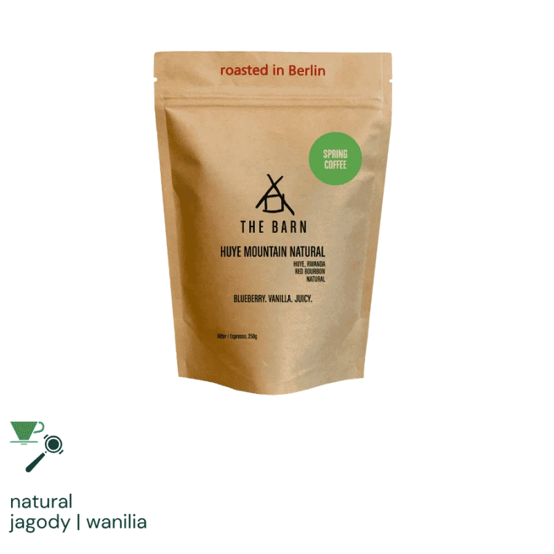 The Barn Rwanda Huye Mountain Natural omniroast 250 g | CoffeeLove