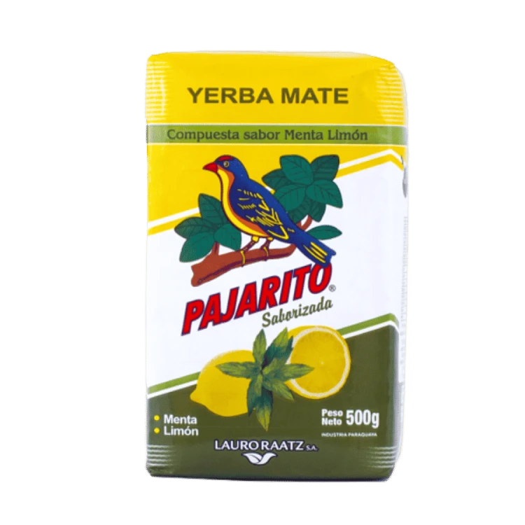 Yerba mate Pajarito Cytryna Mięta 500g | CoffeeLove