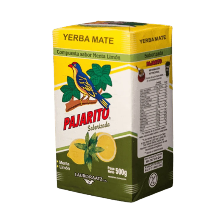 Yerba mate Pajarito Cytryna Mięta 500g | CoffeeLove