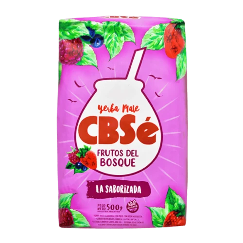 Yerba mate CBSe Frutos del Bosque 500g 